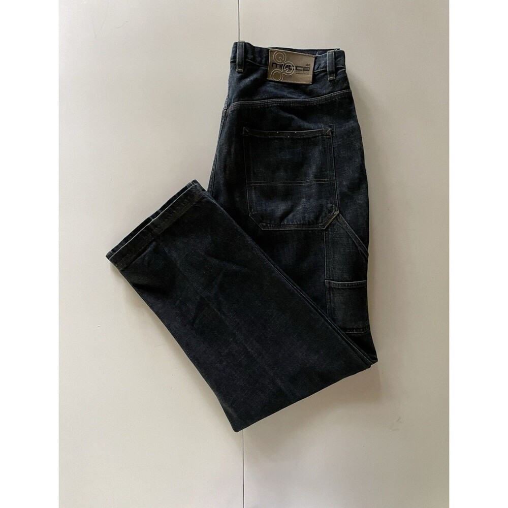 Vintage Y2K Mecca 38”x34” Blue Denim Loose Fit Einstein Carpenter Jeans